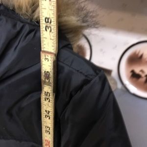 Puffy winter coat size clothes